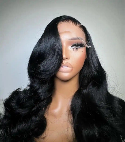 Perruque lace frontale HD Body Wave